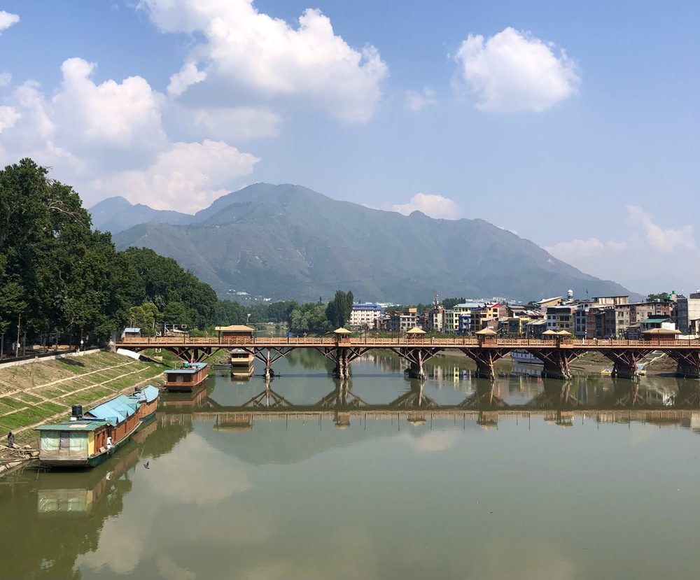 Zero Bridge over the Jhelum River, Srinagar
